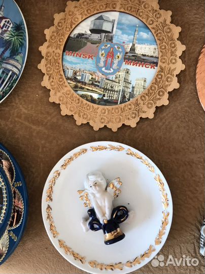 Настенная тарелка сувенирная декоративная