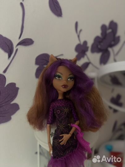 Кукла Монстер Хай клодин вульф страх камера мотор