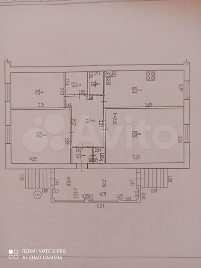 Дом 72 м² на участке 46 сот.