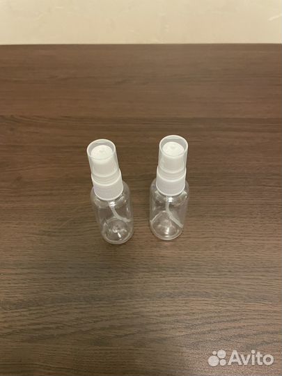 Флакон пэт с кнопочным распылителем(спреем)