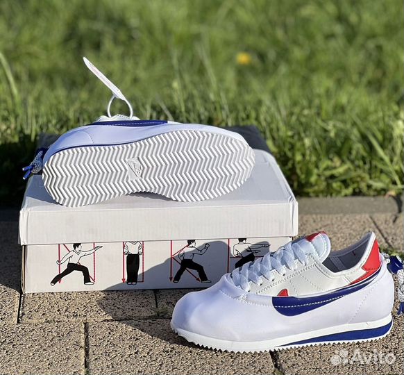 Nike clot x Cortez Forrest Gump р.36-44 кожа