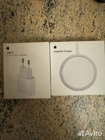 Apple magsafe charger + USB-C 20W Power Adapter
