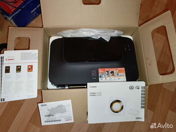 Цветной струйный мфу принтер с снпч Pixma ip2700