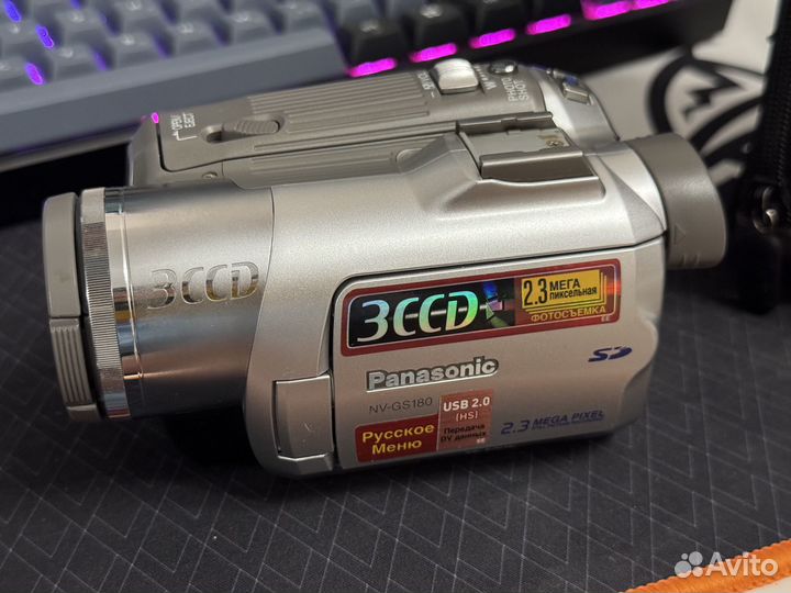 Видеокамера panasonic nv gs180 mini dv