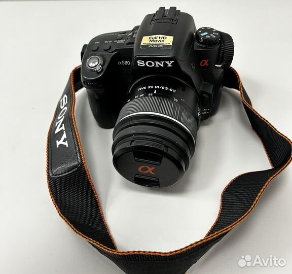 Зеркальная фото камера Sony Alpha dslr-A580