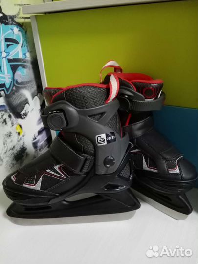 Коньки детские раздвижные 29-32