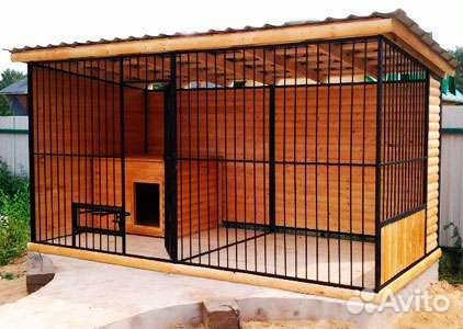 Вольер для собак уличный