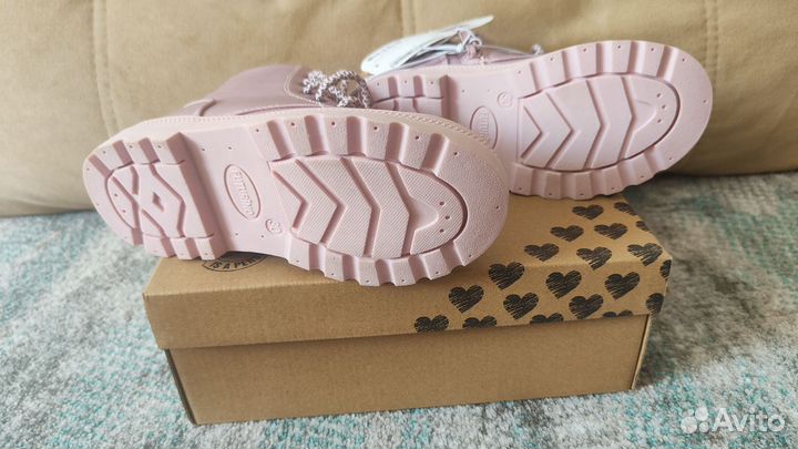 Ботинки демисезонные для девочки 30 р-р