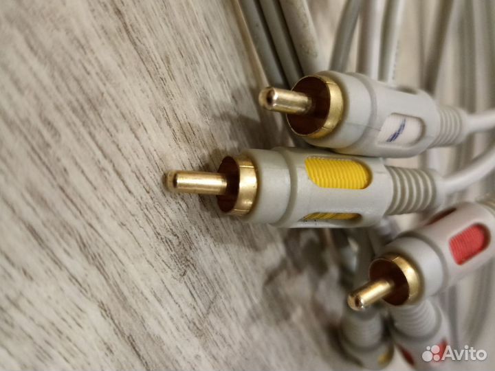 Провод колокольчики 3 RCA - 3 RCA