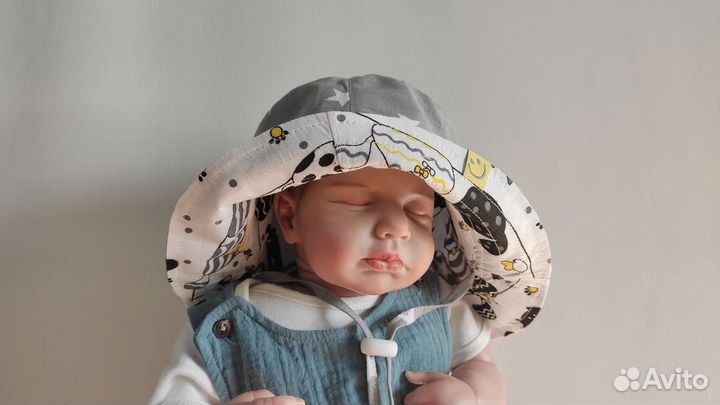 Муслиновая панама кепка тюрбан