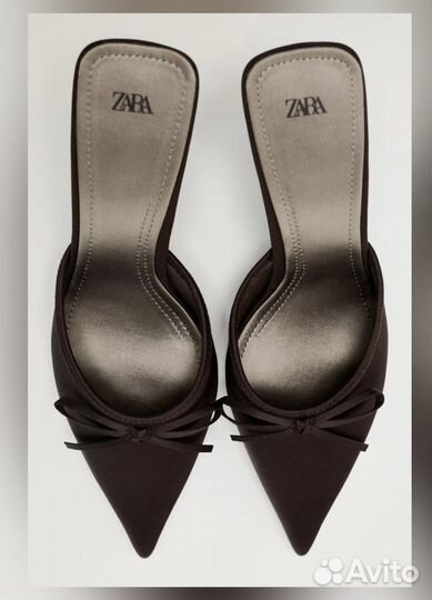 Мюли Zara новые оригинал