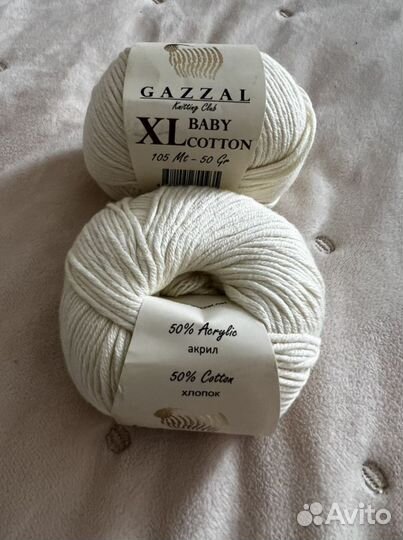 Пряжа Gazzal baby cotton