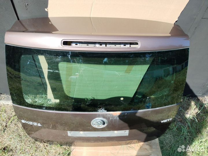 Дверь багажника Skoda yeti 2015 г