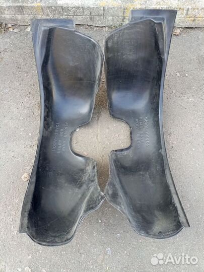 Подкрылки передние на lada-ваз Priora