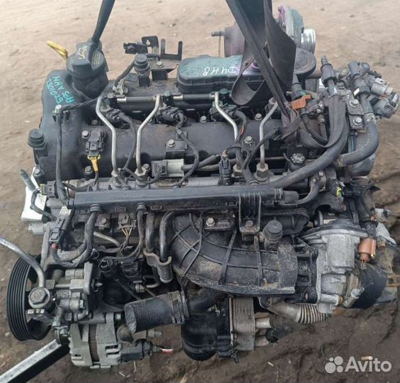 Двигатель D4HB Kia Sorento 2 2.2 Дизель