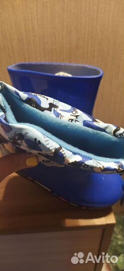 Резиновые сапоги новые размер 32