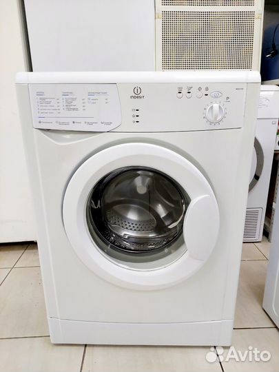 Узкая 5кг 1000 об.Индезит Стиральная машина автома