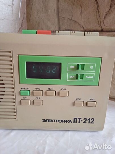 Приемник. Электроника пт-212 СССР