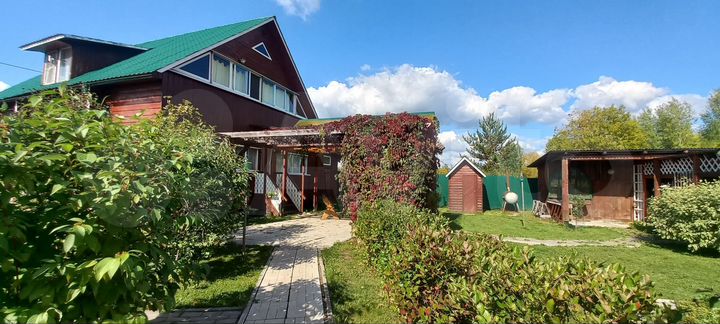 Коттедж 116 м² на участке 10 сот.