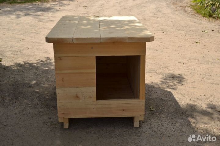 Будки для собак и кошек из сухой доски
