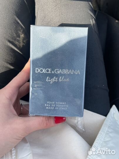 Духи dolce gabbana light blue pour home