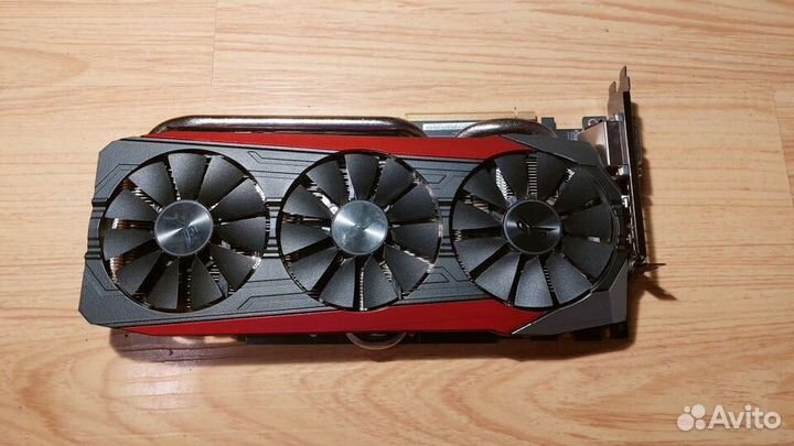 Видеокарта Nvidia Asus GTX 980 Ti strix 6GB
