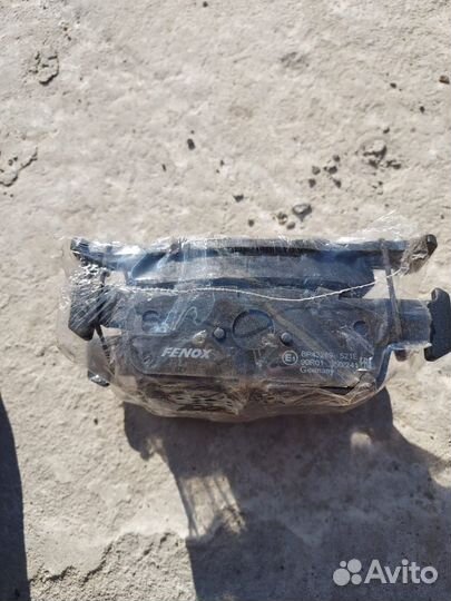 Тормозные колодки передние renault logan 1