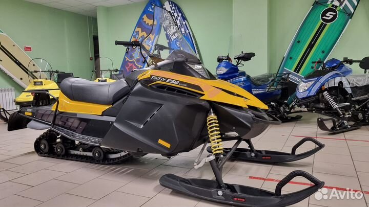 Снегоход Русская механика Tiksy 250 Lux новый