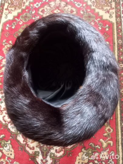 Берет женский норковый