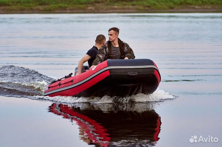 Лодка mishimo lite 370 цвет красный