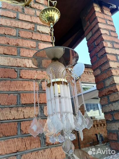 Люстра потолочная бу