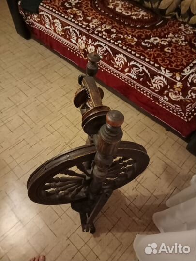 Прялка деревянная старинная