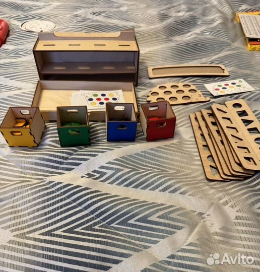 Сортер Монтессори волшебный комодик