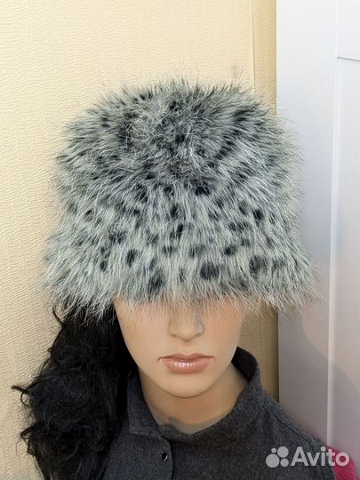 Меховая панама Frangi Tie Rack, винтаж Италия