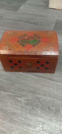 Сундучок деревянный СССР