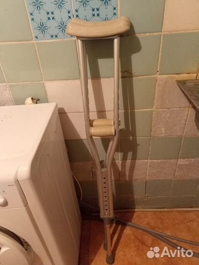 Костыли подмышечные на небольшой рост размер S