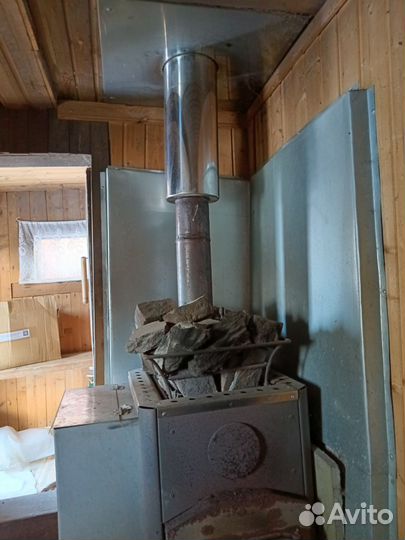 Чугунная печь для бани бу