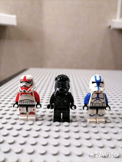 Lego Минифигурки (star wars, heroes f, ninjago)