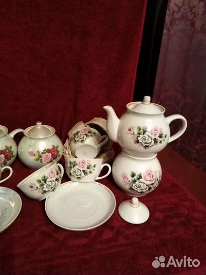 Сервиз чайный Песочное (новый)