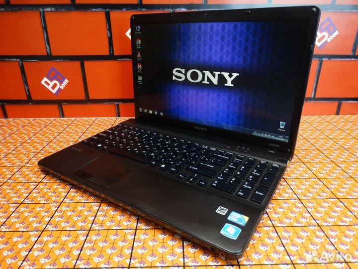Ноутбук sony i5-1gen/Radeon 1GB/4 RAM/120 SSD