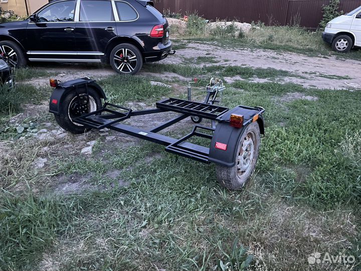 Прицеп подкат эвакуатор в аренду жесткая сцепка