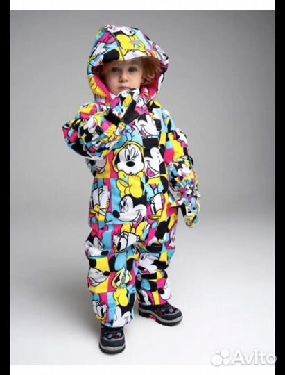 Зимний комбинезон 80-86 Play Today с рукавицами
