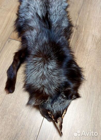 Фабричная шкурка чернобурки СССР