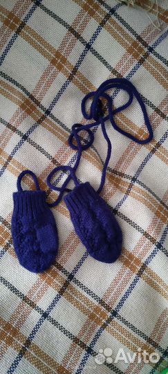 Варежки на 1-1.5 года