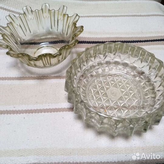 Конфетница,салатник стекло СССР