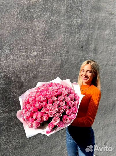 Букет роз 21 роза с доставкой