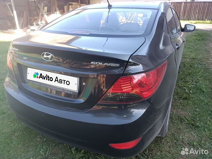 Hyundai Solaris 1.4 МТ, 2012, 170 000 км