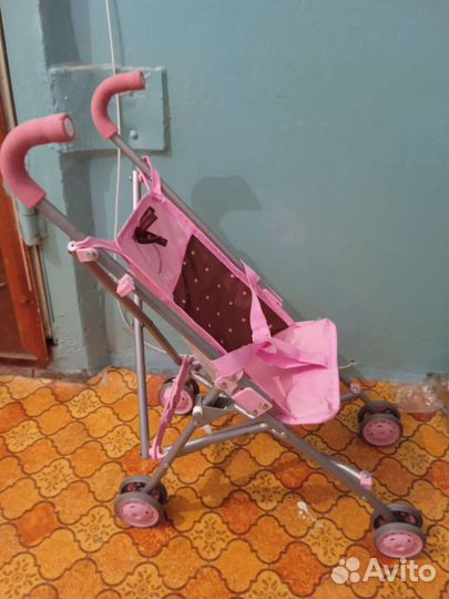 Коляска кукольная