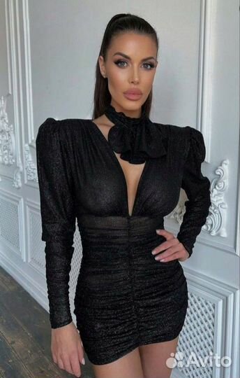 Платье люрекс