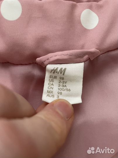 Жилеты h&m 98